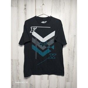 Fox Mens Large Black Tee Shirt